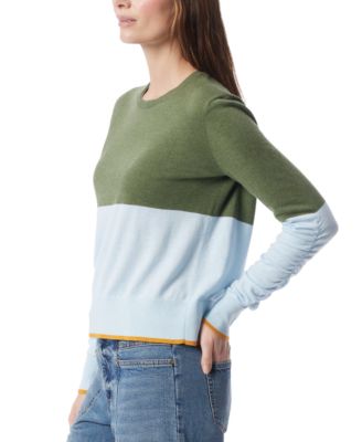 DO by Women's Sally Colorblocked Crewneck Sweater