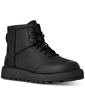 Ugg Branton 1001571 Men\'s Black Leather Lace Up Casual Waterproof Boots UGG8 Black UGG Leather Boots for Men for Sale | Shop New & Used  main image 4
