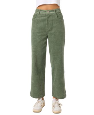 Juniors' Langford Corduroy Mid-Rise Pants