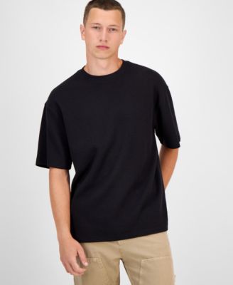 Hugo Boss - Men's Nuwaffle Cotton T-Shirt