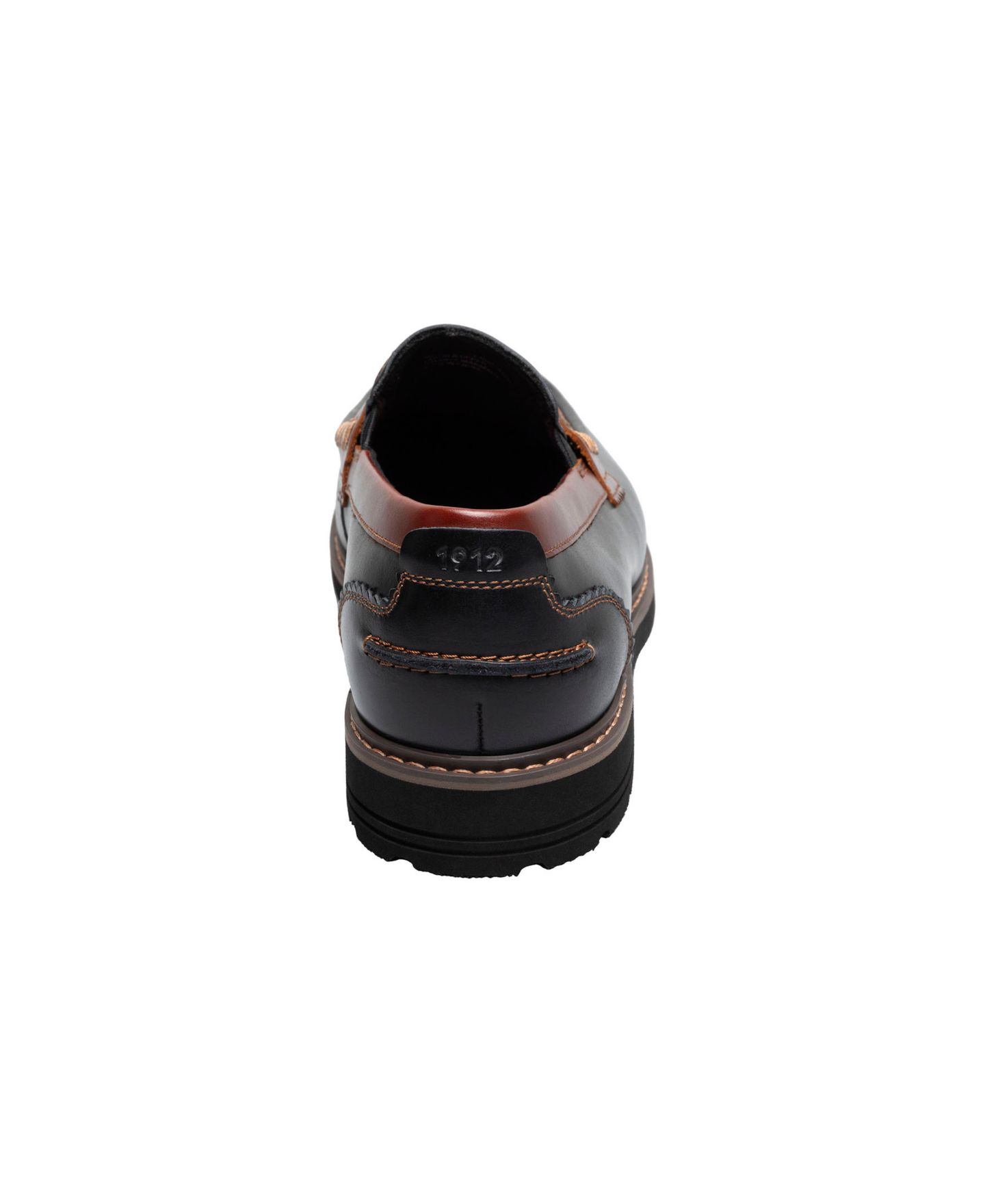 Мужские туфли Nunn Bush Odin II Moc Toe Penny, цвет: Чёрный разноцветный — фото 3