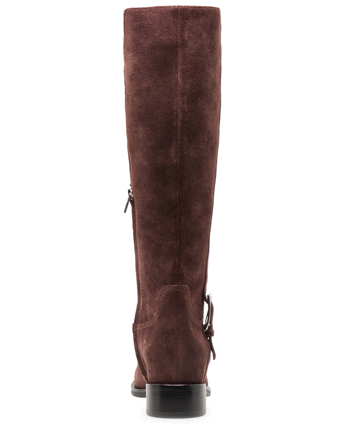 Dolce Vita Kilian H2o Wide Calf Boots Mahogany Suede In Brown