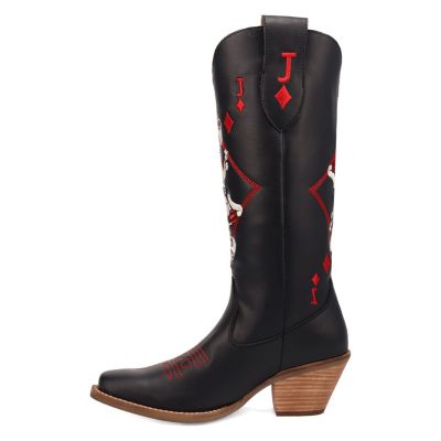 Women's Jack Of Diamonds Leather Boot