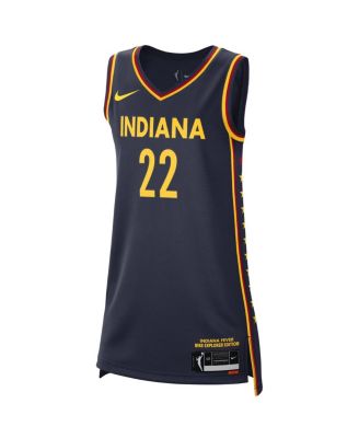 Men's and Women's Caitlin Clark Navy Indiana Fever 2024 WNBA Draft Explorer Edition Victory Player Jersey