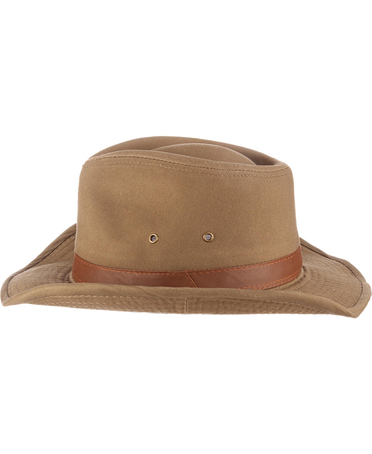 Dorfman Pacific Men's Shapeable Outback Hat In Brown