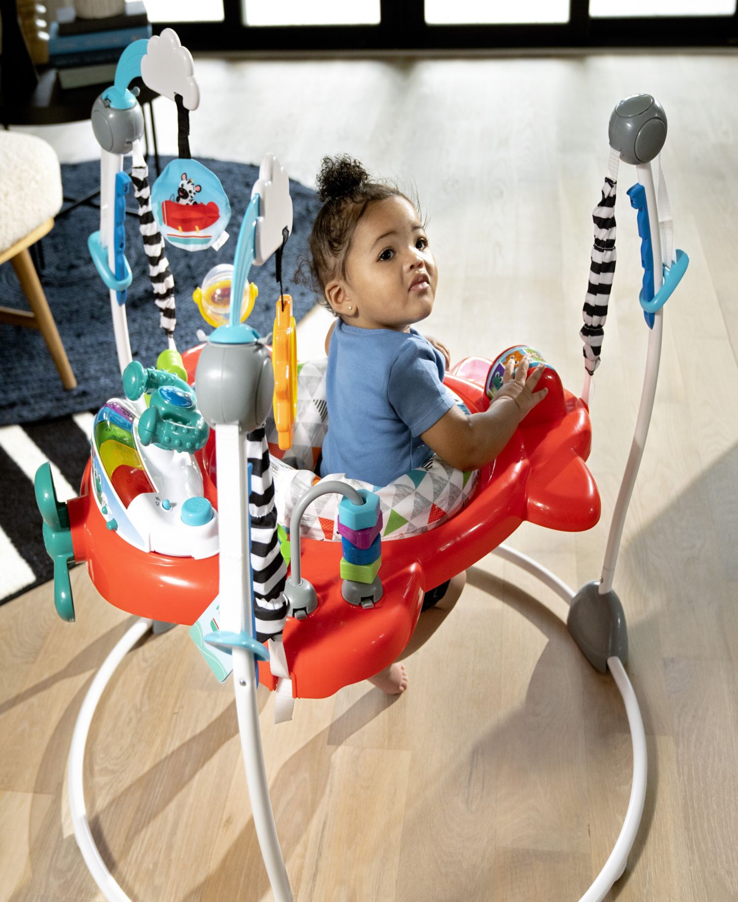 Baby Ocean Explorers Airplane Adventure 2-in-1 Activity Jumper