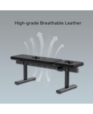 Adjustable Weight Bench, Foldable Workout Bench for Home Gym Use, Weight Bench with 881 LBS Weight Capacity-Black