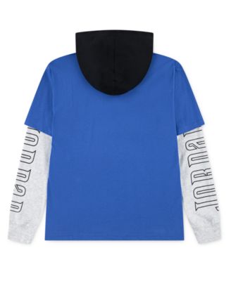 Big Boys Gametime Layered-Look Hoodie	 	