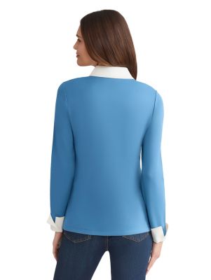 Women's Serenity Knit Layered-Look Top