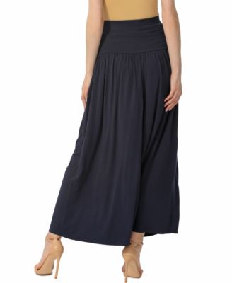 Women's Tiered Pull On Maxi Skirt