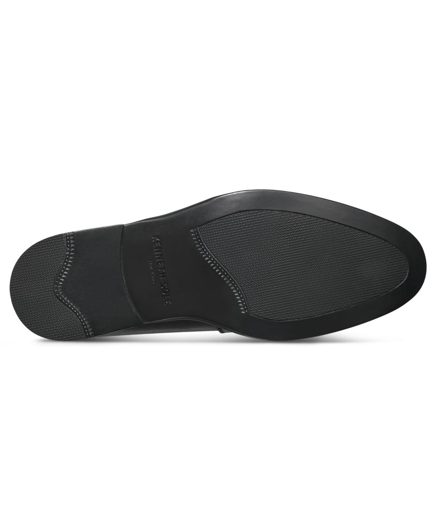 Мужские туфли Kenneth Cole Reaction Armand Apron Toe Bit, цвет: Чёрный — фото 5