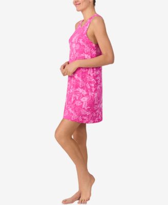 Women's Sleeveless Short Knit Nightgown