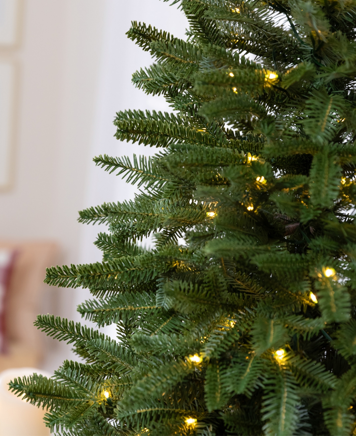 Balsam Hill 2.5 Ft Fraser Fir Pre-lit Tabletop Tree In Green