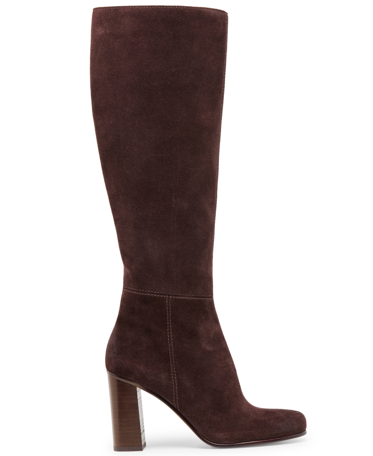 Dolce Vita Women's Hudsin Block-heel Knee-high Tall Boots In Brown