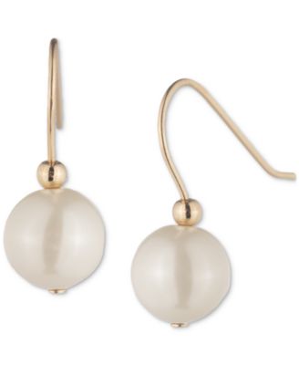 Lauren Ralph Lauren - Imitation Pearl Drop Earrings