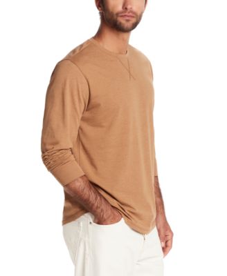 Men's Brushed Long Sleeve Crewneck T-Shirt