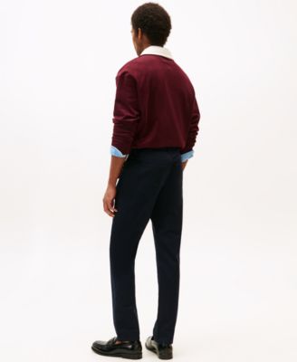 Men's Denton Slim-Straight Five-Pocket Stretch Essential Twill Pants