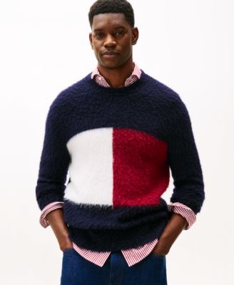 Tommy Hilfiger - Men's Colorblocked Alpaca Sweater