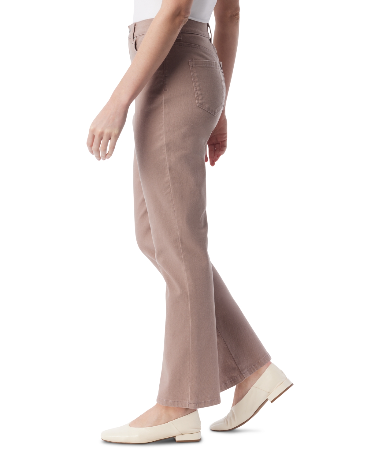 Gloria Vanderbilt Petite Amanda High-rise Straight-leg Jeans In Multi
