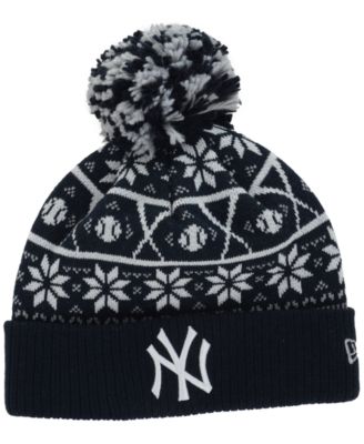 yankees pom pom hat