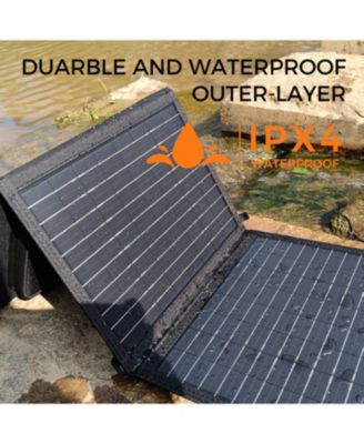 155Wh/42000mAh &amp; 40W Solar Panel  Portable Power Station- Combo