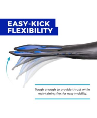 Torpedo Fins and Mesh Gear Bag Snorkeling