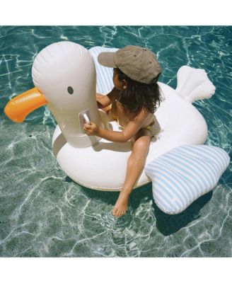 Kids Ride-On Float: Sid The Seagull - Blue Stripe