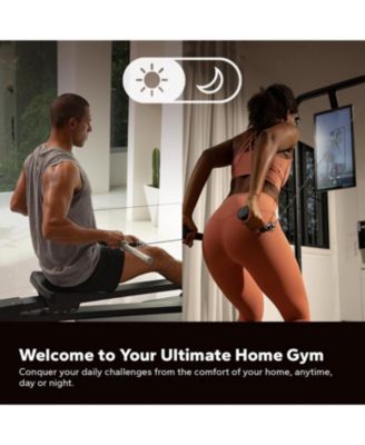 Gym Monster Smart Home Gym, Multifunctional Strength Training Machine, Smith Machine Power Cage Workout Station