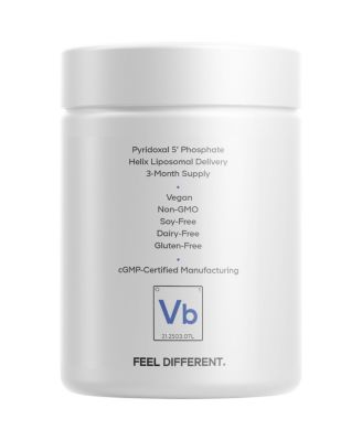 Liposomal P5P Supplement Vitamin B6 Pyridoxal-5-Phosphate B 6 Pills 3-Month Supply Active Form P5P B6 Vitamins 90 Capsules