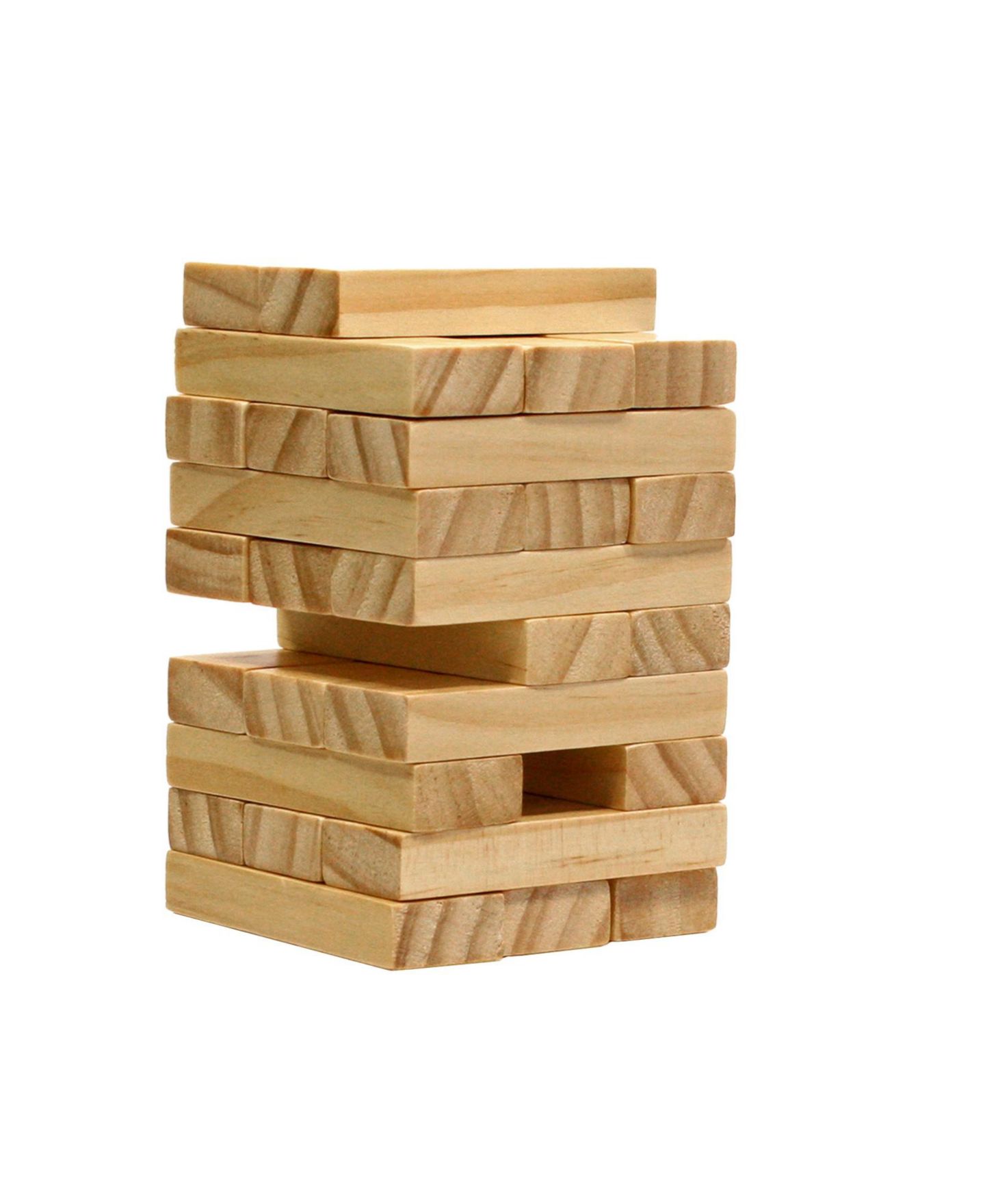 Детские игрушки WE Games Wooden Blocks Stacking Tower 27-Piece Game, Ages 3+ — фото 2