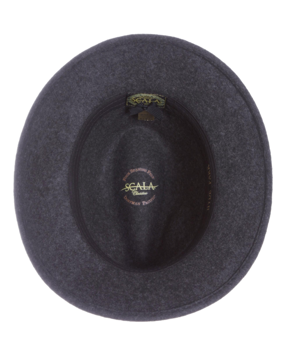 Scala Men's Crushable Felt Safari Hat In Blue