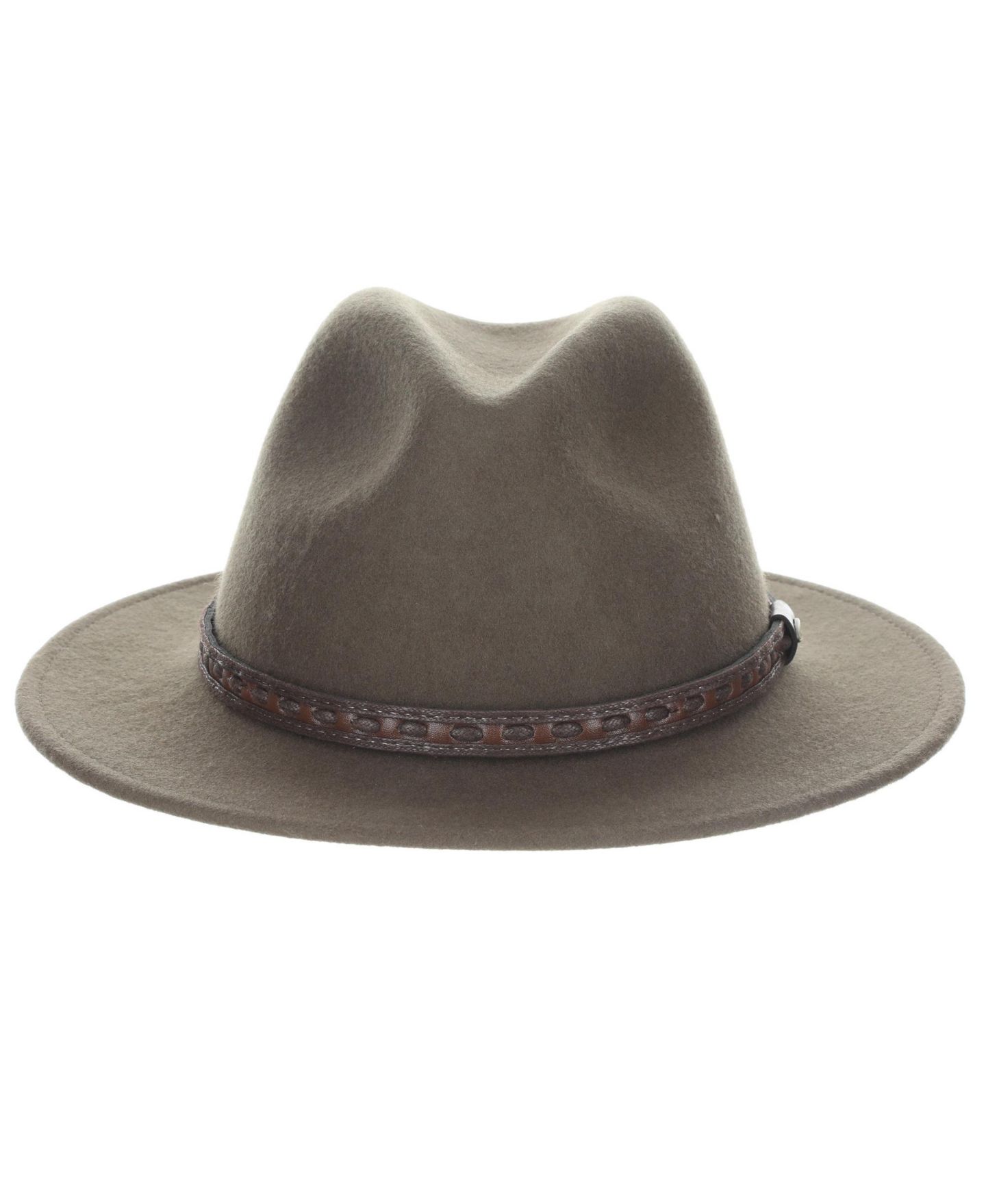 Мужской головной убор Scala Crush Wool Felt Safari Hat, цвет: Хаки — фото 1