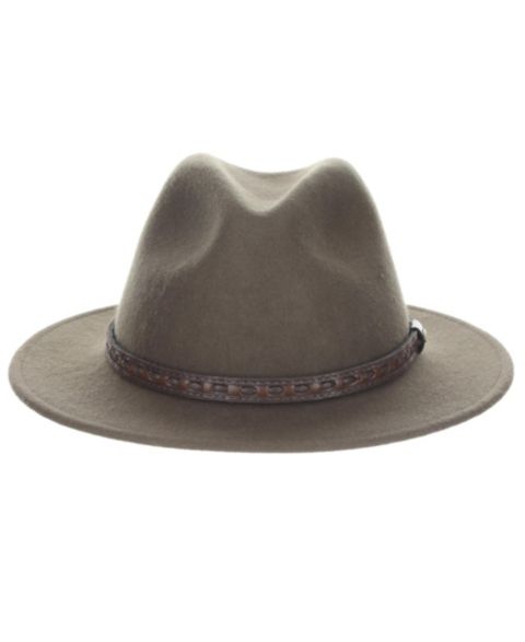 Мужской головной убор Scala Crush Wool Felt Safari Hat, цвет: Хаки