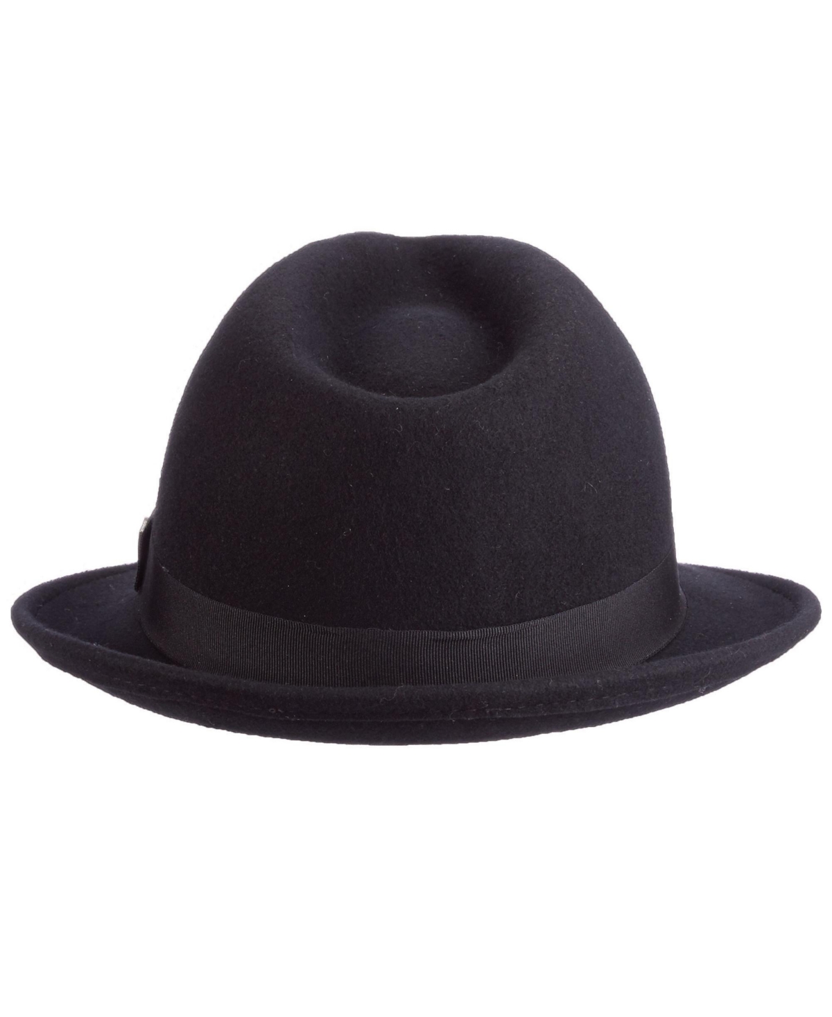 Scala Men's Felt Snap Brim Hat In Black