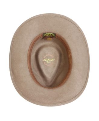Men's Crushable Felt Outback Hat