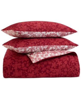 Winter Garden 3-Pc. Duvet Set, Full/Queen, Macy's Exclusive