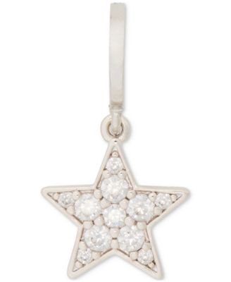 kate spade new york - Cubic Zirconia Silver-Tone One In A Million Star Charm