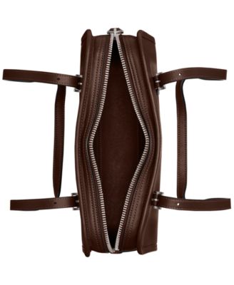 Swing Zip Small Leather Shoulder Bag