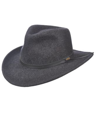 Men's Mix Crush Wool Felt Outback Hat