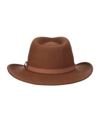 Men's Crush Wool Felt Tracker Hat