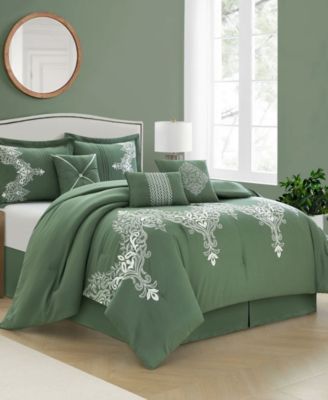 Fannie 7-Piece Comforter Set, Queen