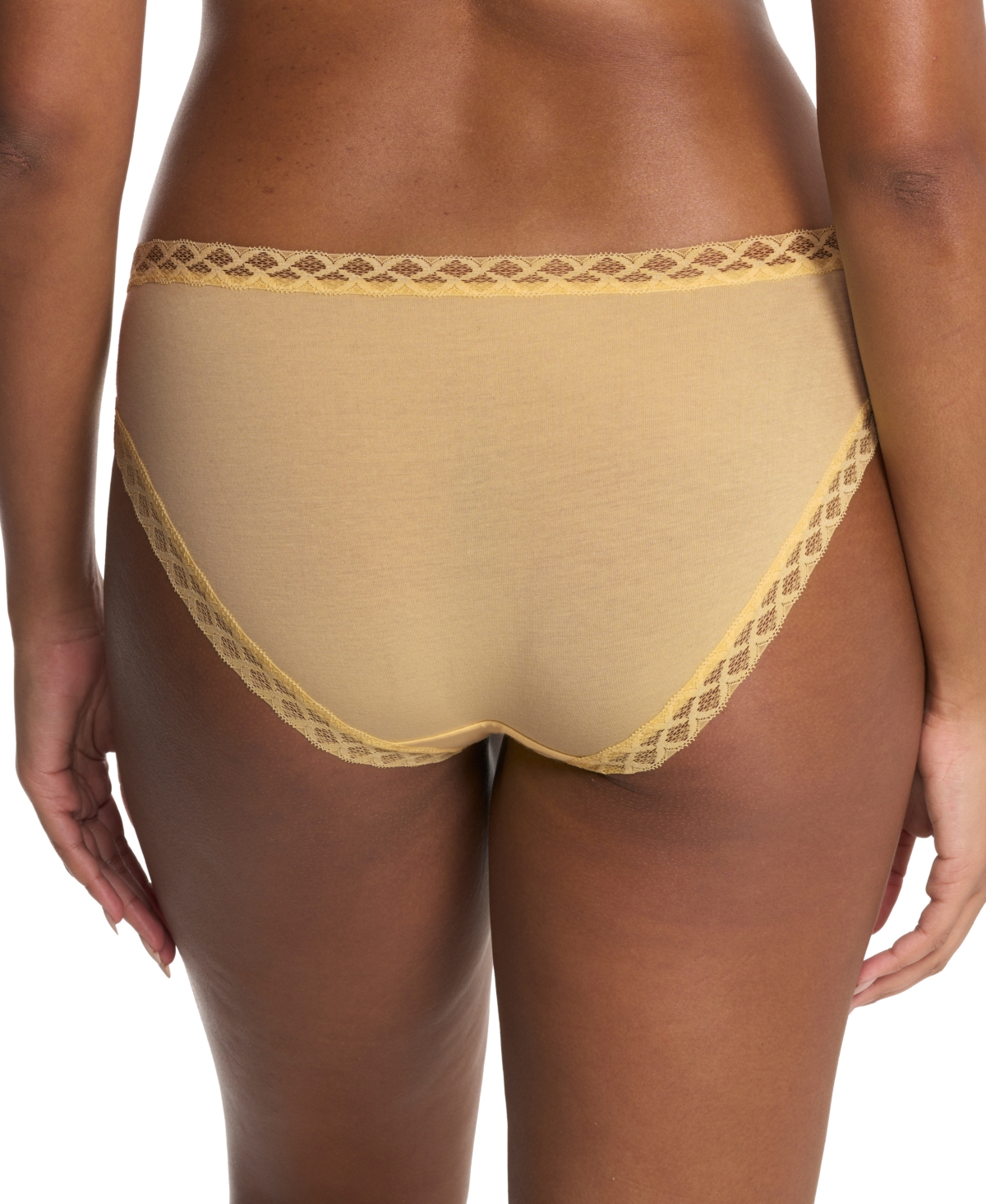 Natori Bliss Lace-trim Cotton Brief Underwear 3-pack 156058mp In Multi