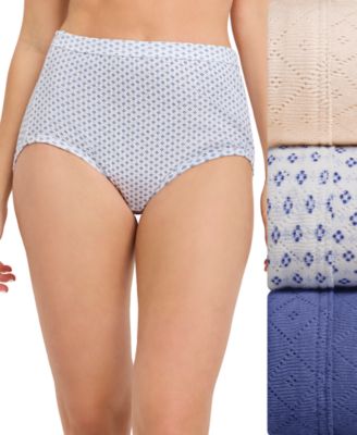 Jockey - Elance Breathe 3-Pk. Cotton Briefs 1542