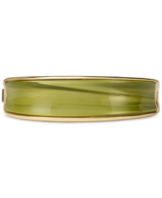 Gold-Tone Bold Bangle Bracelet