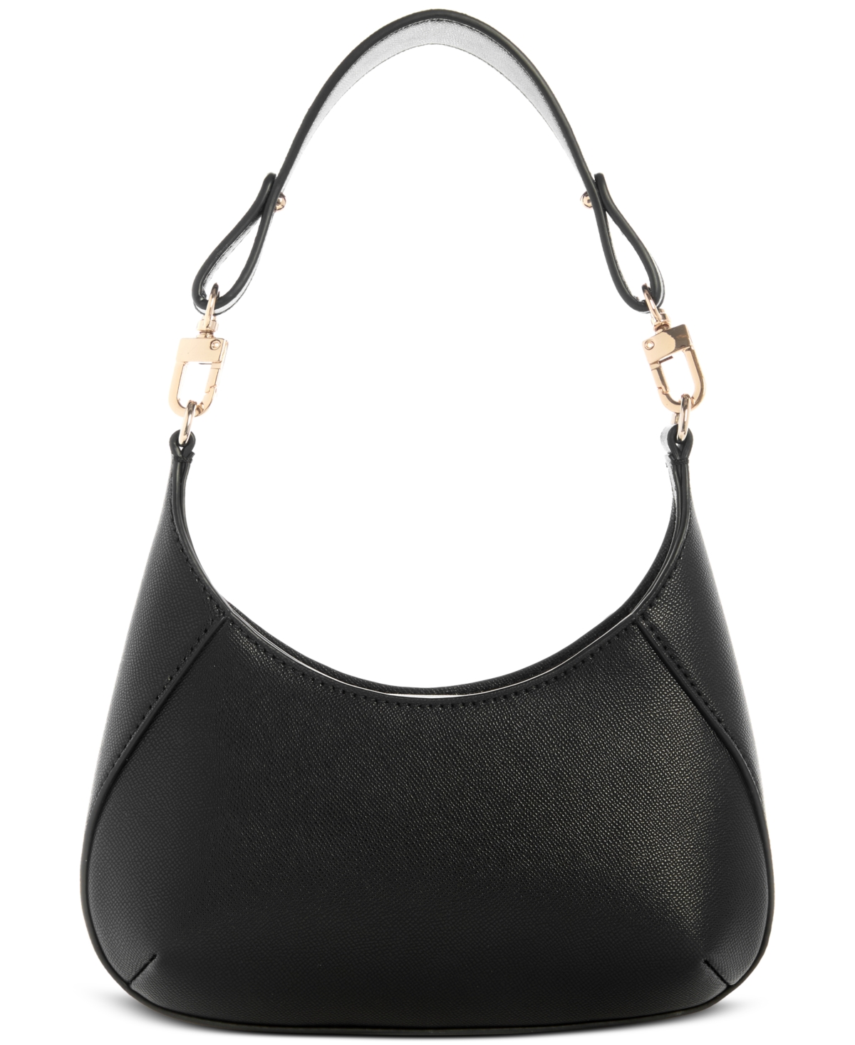Guess Mimina Small Top Zip Crossbody Bag In Black