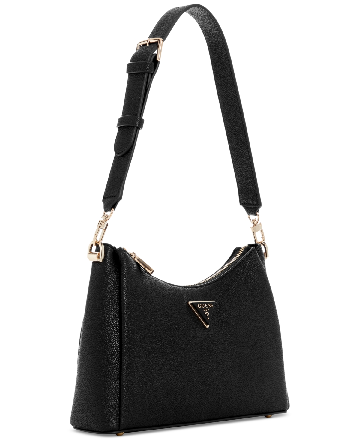 Guess Meridian Ii Small Shoulder Bag In Black