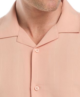 Men's Jacquard Button-Down Shirt