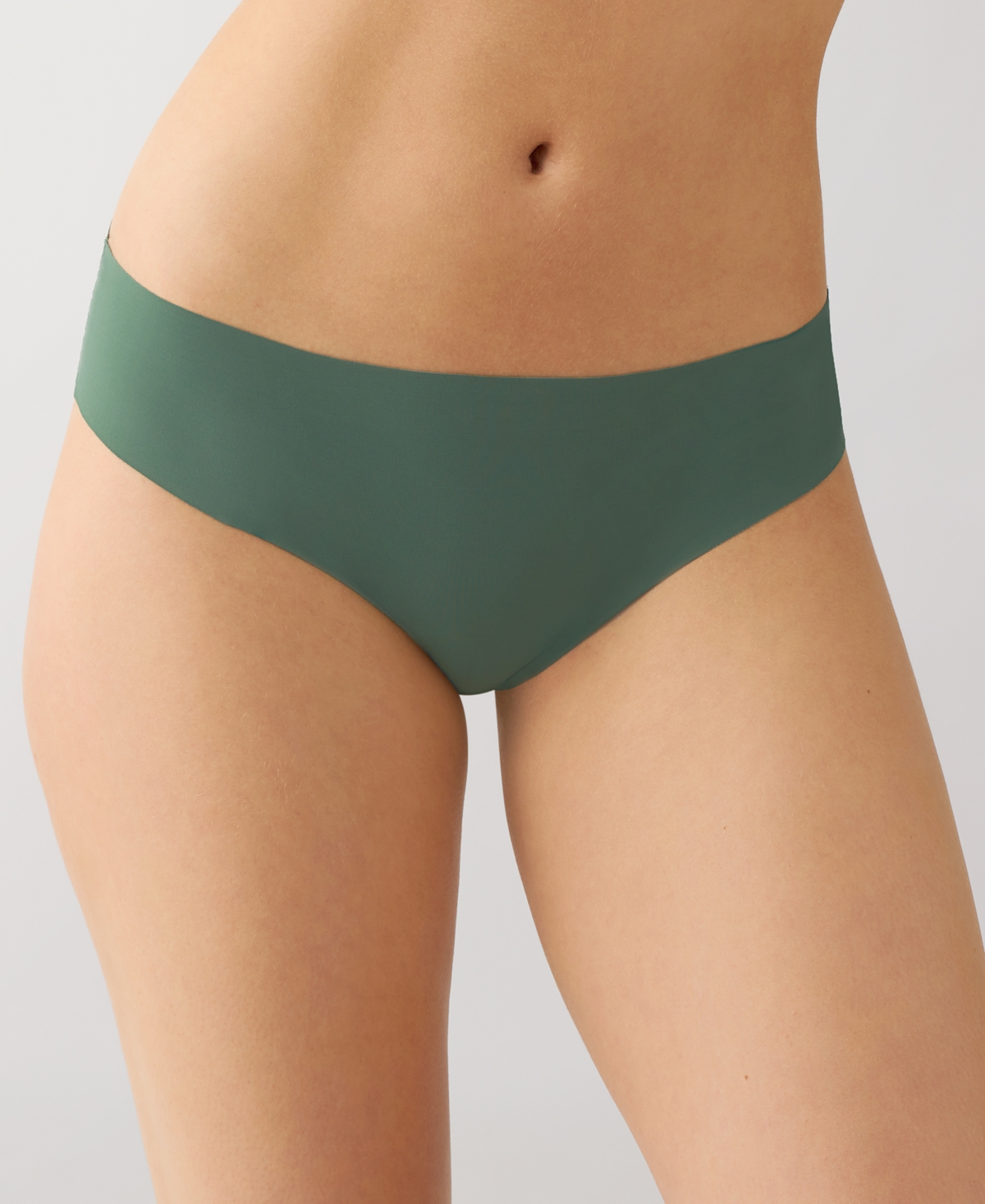 B.tempt'd By Wacoal B.bare Hi-waist Thong Underwear 979267 In Green