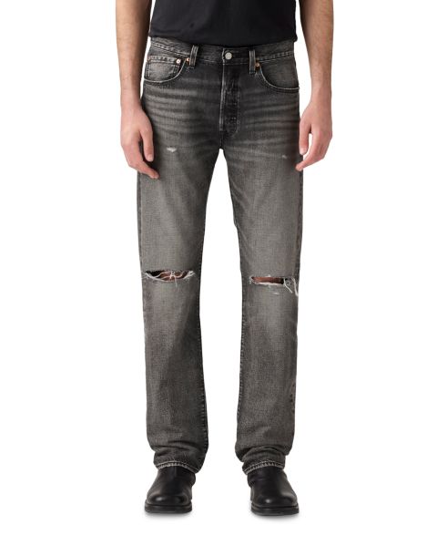 Мужские джинсы Levi's 501™ Regular-Fit Button Fly Non-Stretch, цвет: Чёрный песочный пляжный