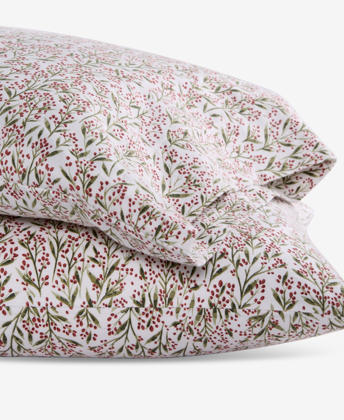 Charter Club Printed Flannel Pillowcase Pair, Standard, Exclusively At Macy's